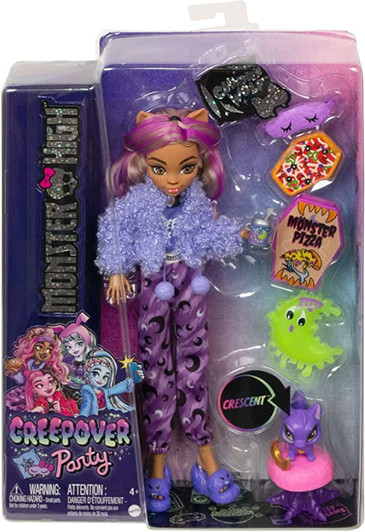 CLAWDEEN WOLF CREEPOVER PARTY MONSTER HIGH 2022