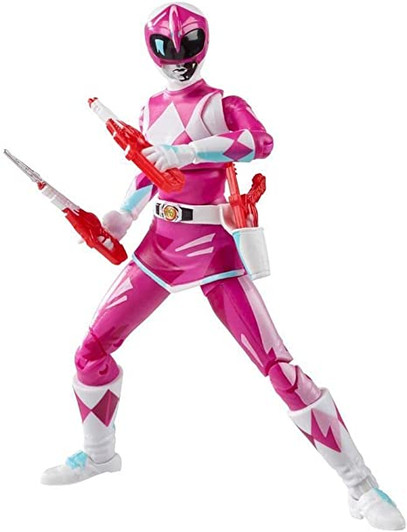 MIGHTY MORPHIN PINK RANGER CELL SHADED POWER RANGERS LIGHTNING COLLECTION