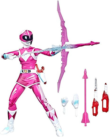 MIGHTY MORPHIN PINK RANGER CELL SHADED POWER RANGERS LIGHTNING COLLECTION