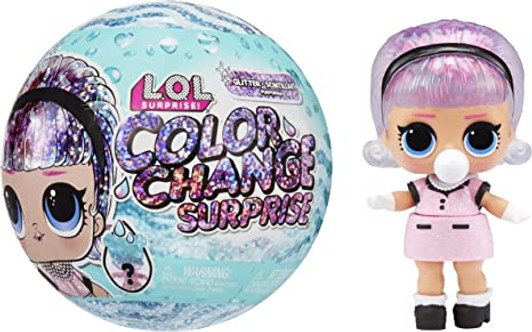 LOL SURPRISE GLITTER COLOR CHANGE DOLL