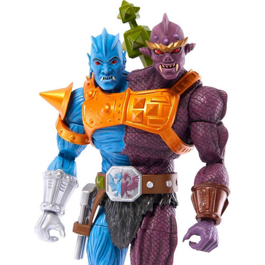 TWO-BAD MASTERS OF THE UNIVERSE NEW ETERNIA