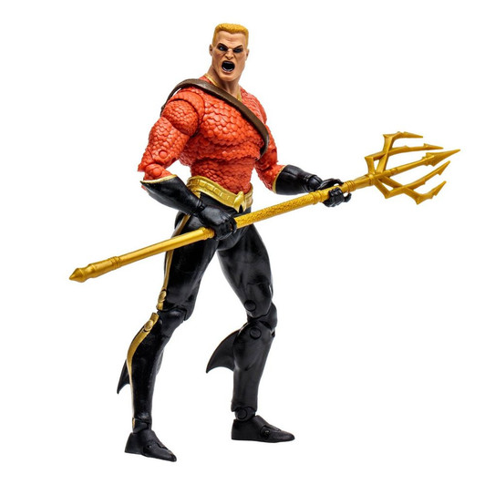 AQUAMAN FLASHPOINT GOLD LABEL MCFARLANE DC MULTIVERSEE EXCLUSIVE CYBORG BAF