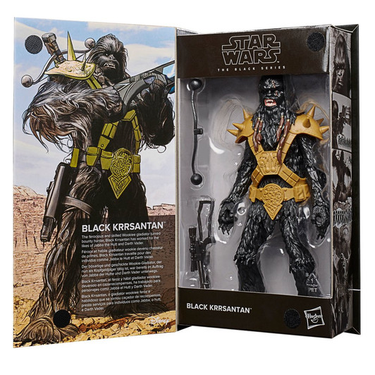 BLACK KRRSANTAN WOOKIE THE MANDALORIAN STAR WARS THE BLACK SERIES