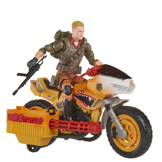 DUKE & RAM CYCLE G.I. JOE CLASSIFIED SERIES TIGER FORCE EXCLUSIVE