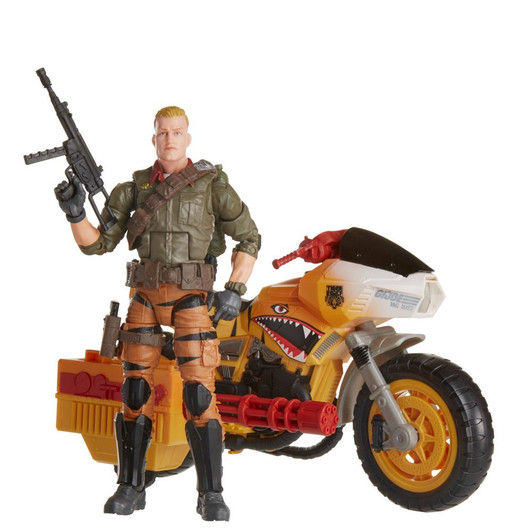 DUKE & RAM CYCLE G.I. JOE CLASSIFIED SERIES TIGER FORCE EXCLUSIVE