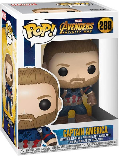 CAPTAIN AMERICA #288 AVENGERS INFINITY WAR FUNKO POP