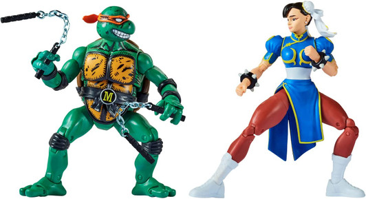 MICHAELANGELO VS. CHUN-LI TMNT VS. STREET FIGHTER 