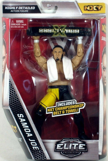 SAMOA JOE WWE ELITE SERIES NXT CHAMPION EXCLUSIVE