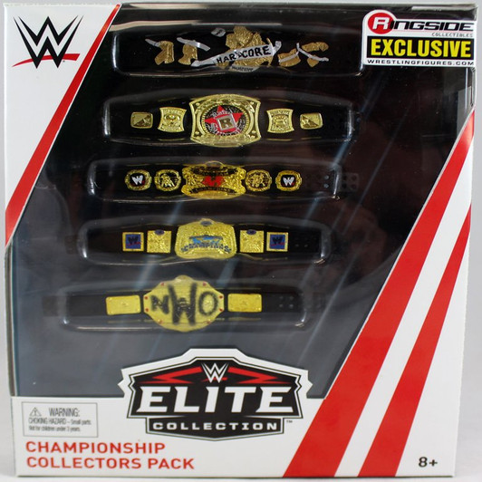 CHAMPIONSHIP COLLECTORS PACK WWE ELITE SERIES EXCLUSIVE