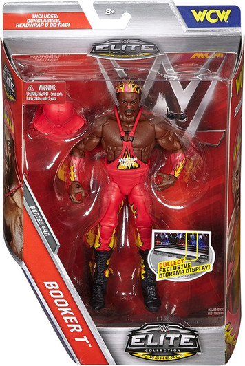 BOOKER T WWE ELITE SERIES 46 HARLEM HEAT