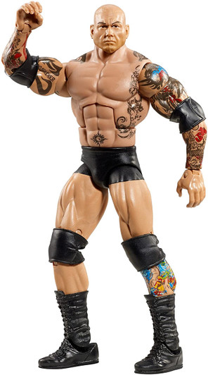 BATISTA WWE ELITE SERIES 30 BACK TATTOO VARIANT