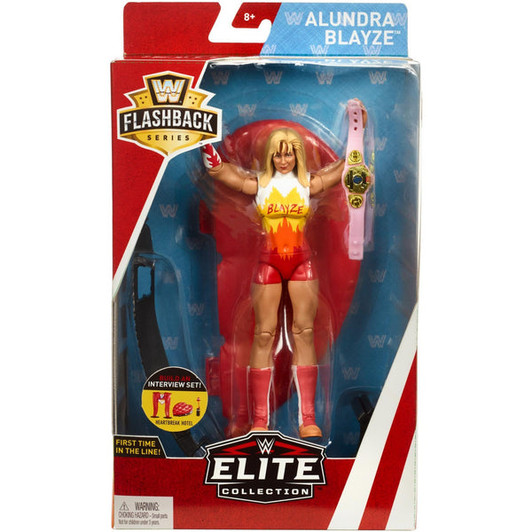 ALUNDRA BLAYZE WWE ELITE EXCLUSIVE FLASHBACK HEARTBREAK HOTEL 