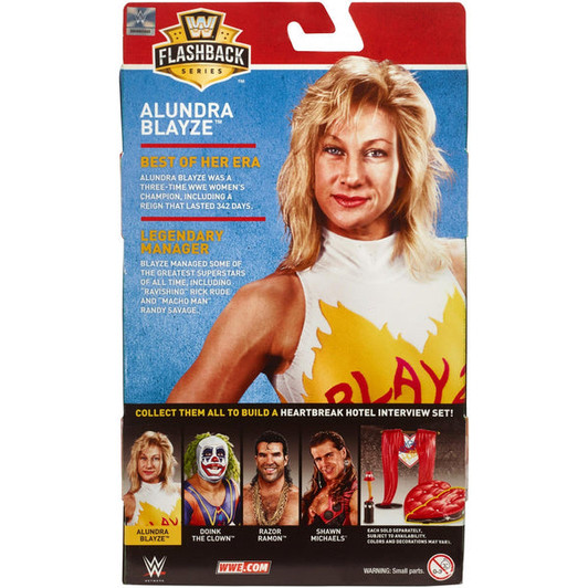 ALUNDRA BLAYZE WWE ELITE EXCLUSIVE FLASHBACK HEARTBREAK HOTEL 