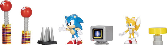 SONIC THE HEDGEHOG 2.5 INCH DIORAMA SET