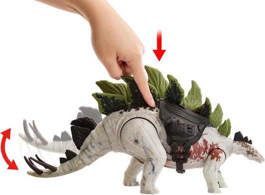 STEGOSAURUS DINO TRACKERS JURASSIC WORLD