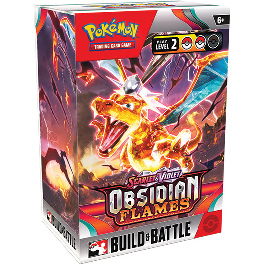 POKEMON SCARLET & VIOLET 03 OBSIDIAN FLAMES BUILD & BATTLE BOX