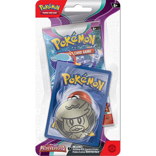 POKEMON SCARLET & VIOLET 02 PALDEA EVOLVED CHECKLANE BLISTER PACK