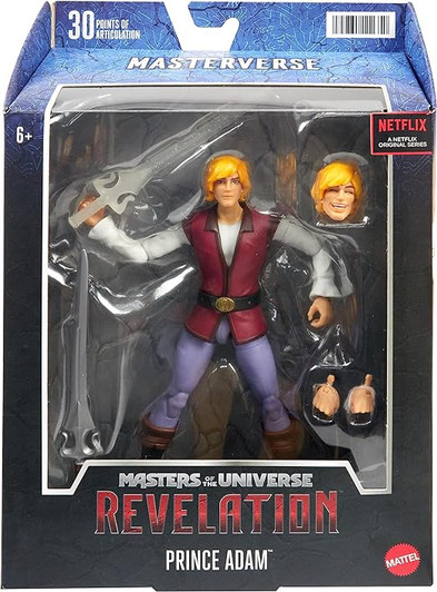 PRINCE ADAM MOTU REVELATION