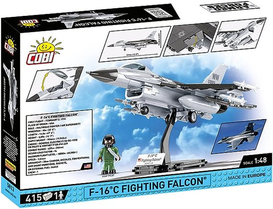 F-16 C FIGHTING FALCON ARMED FORCES (415 PIECES) # 5813 COBI