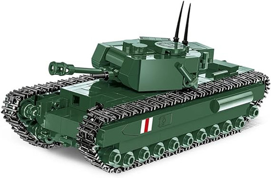 CHURCHILL MK. IV TANK (GREEN) HISTORICAL COLLECTION WWII (315 PIECES) # 2717 COBI