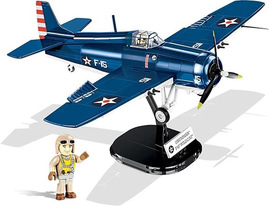 F4F WILDCATVPLANEVHISTORICAL COLLECTION WWII (375 PIECES) #5741 COBI
