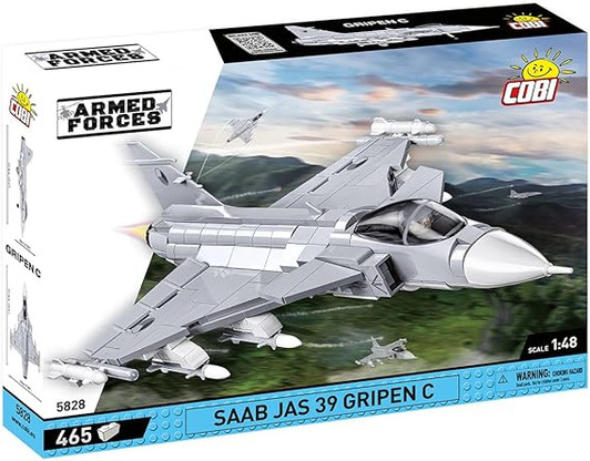  SAAB JAS 39 GRIPEN C ARMED FORCES (465 PIECES) #5828 COBI
