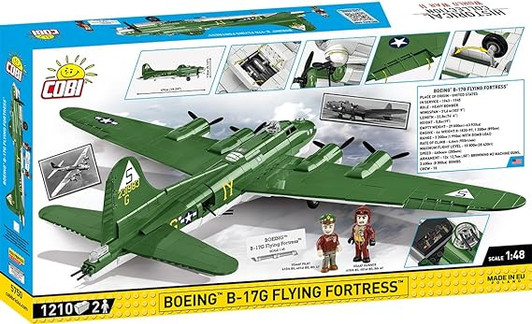 BOEING B-17-G FLYING FORTRESS HISTORICAL COLLECTION WWII (1210 PIECES) # 5750 COBI