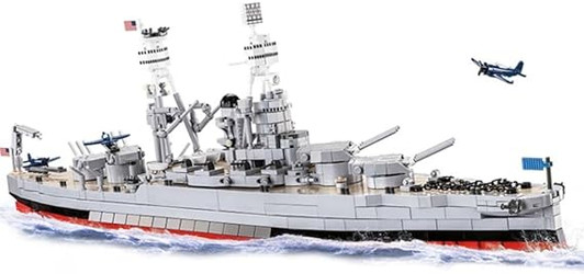 PENNSYLVANIA-CLASS BATTLESHIP HISTORICAL COLLECTION WWII (2288 PIECES) # 4842 COBI