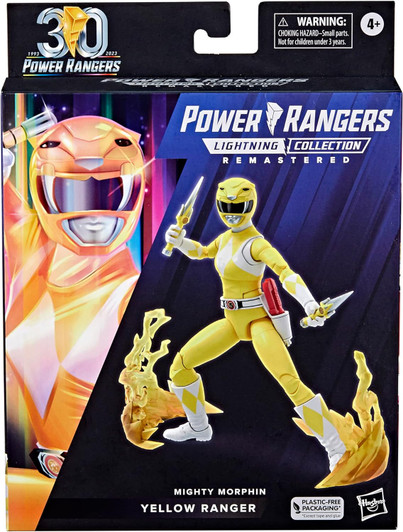 YELLOW RANGER TRINI KWAN REMASTERED POWER RANGERS LIGHTNING COLLECTION