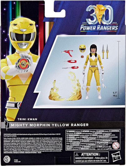 YELLOW RANGER TRINI KWAN REMASTERED POWER RANGERS LIGHTNING COLLECTION