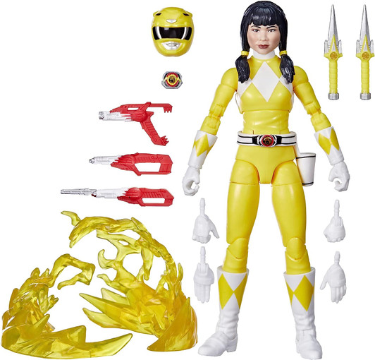 YELLOW RANGER TRINI KWAN REMASTERED POWER RANGERS LIGHTNING COLLECTION