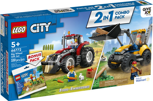 LEGO CITY # 66772 2 IN 1 COMBO PACK