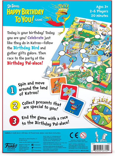 DR. SEUSS HAPPY BIRTHDAY TO YOU! GAME