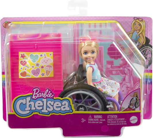 BARBIE CHELSEA WHEEL CHAIR & RAMP