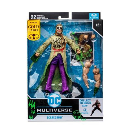 SCARECROW ARTIST SERIES GOLD LABEL MCFARLANE DC MULTIVERSE EXCLUSIVE