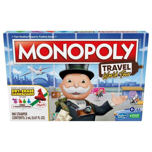 MONOPOLY TRAVEL WORLD TOUR GAME