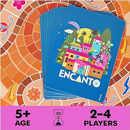 DISNEY ENCANTO, HOUSE OF CHARMS CUTE EASY FAMILY BOARD GAME