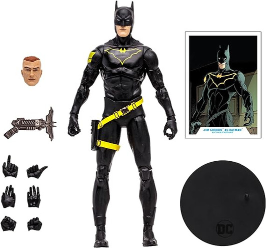 JIM GORDON AS BATMAN DC MULITVERSE WAVE 14(BLACK) BATMAN END GAME