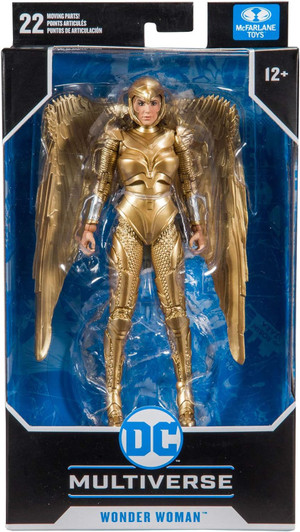 WONDER WOMAN 1984 GOLDEN ARMOR MCFARLANE DC MULTIVERSE 