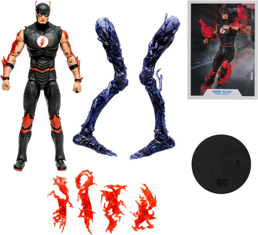 BARRY ALLEN SPEED METAL MCFARLANE DC MULTIVERSE 