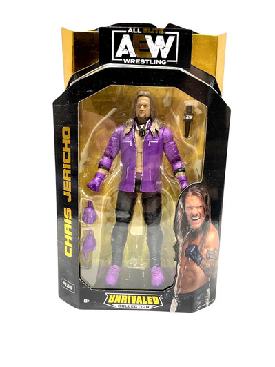 CHRIS JERICHO AEW UNRIVALED #134 EXCLUSIVE (PURPLE JACKET)