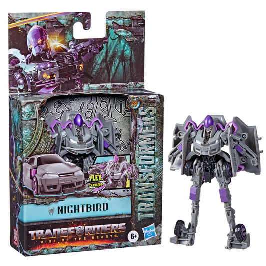 NIGHTBIRD TRANSFORMER RISE OF THE BEASTS FLEX CHANGER