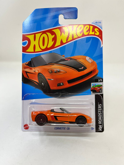 CORVETTE C6 ORANGE HW ROADMASTERS 2/5 2023 SHORT CARD