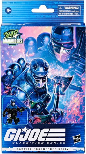 GABRIEL "BARBEQUE" KELLY G.I. JOE CLASSIFIED SERIES THE MAD MARAUDERS