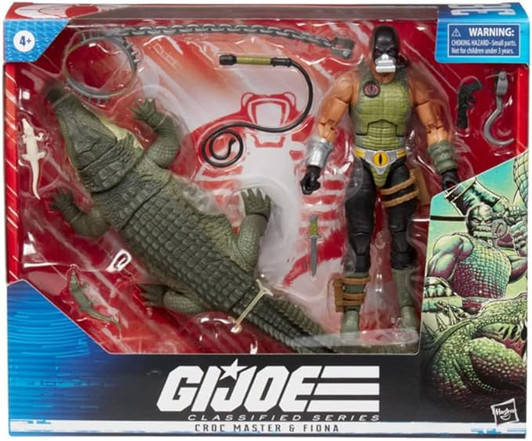 CROC MASTER & FIONA G.I. JOE CLASSIFIED SERIES