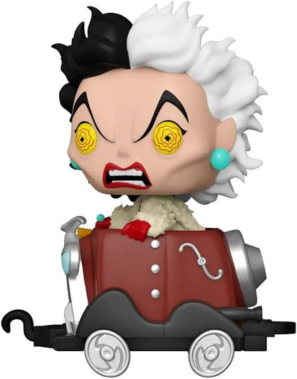 CRUELLA DE VIL IN CART #15 FUNKO POP DISNEY VILLAINS