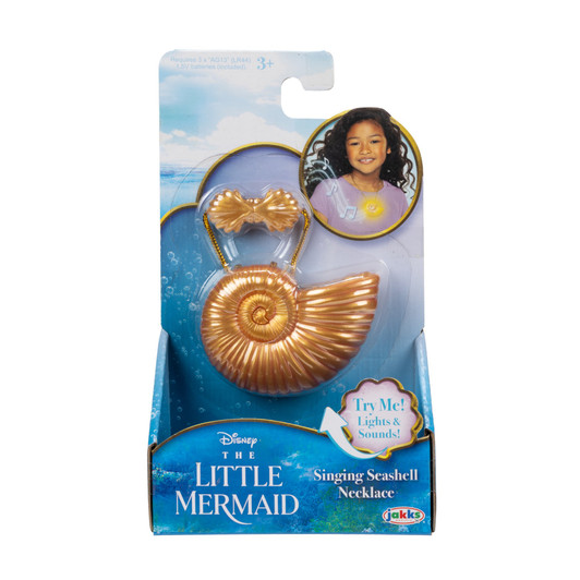 SINGING SEASHELL NECKLACE: THE LITTLE MERMAID