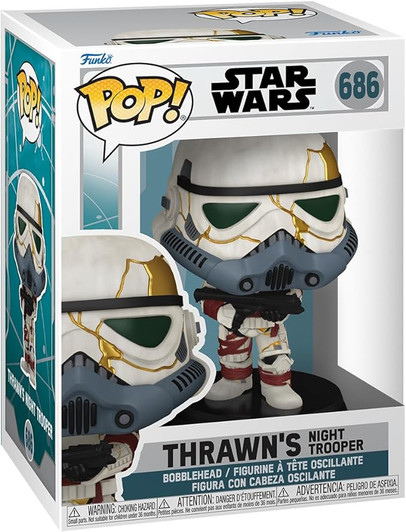 THRAWN'S NIGHT TROOPER(BLUE) #686 STAR WARS AHSOKA FUNKO POP