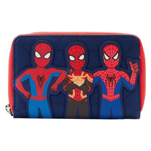 SPIDER-MAN I LOVE YOU GUYS FUNKO LOUNGEFLY ZIP AROUND WALLET 