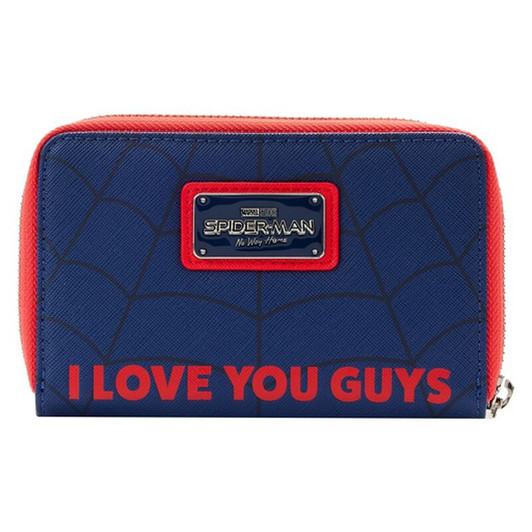 SPIDER-MAN I LOVE YOU GUYS FUNKO LOUNGEFLY ZIP AROUND WALLET 